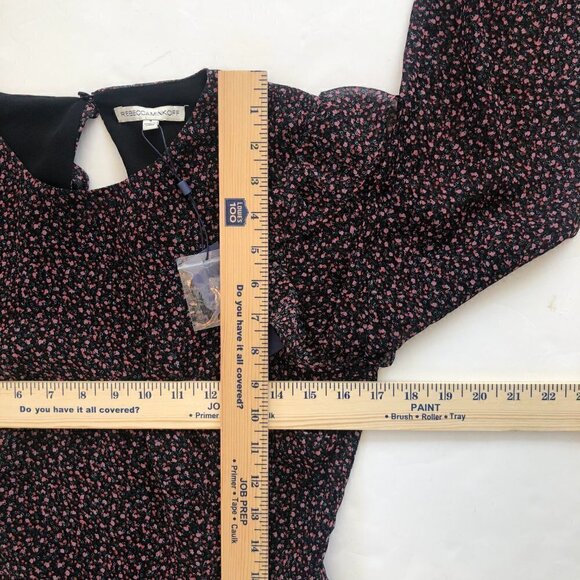 NWT Rebecca Minkoff Cosette Floral Cutout Mini Dress Size 4 MSRP $198 - Picture 12 of 15